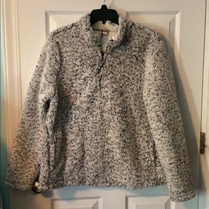 Time and Tru Sherpa Sweatshirt